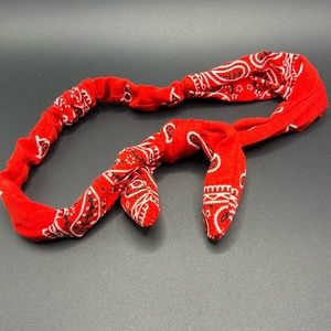 Soft handkerchief style headband (One)